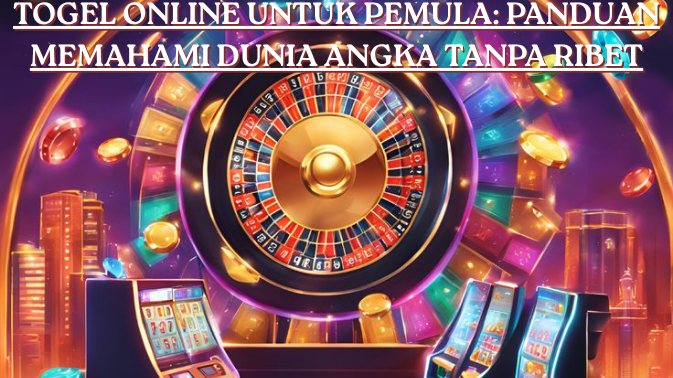 Togel Online untuk Pemula: Panduan Memahami Dunia Angka Tanpa Ribet